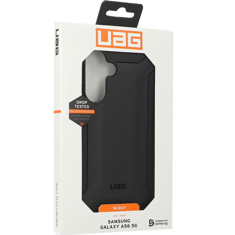 Etui pancerne Urban Armor Gear UAG Scout do Galaxy A56 5G, czarne
